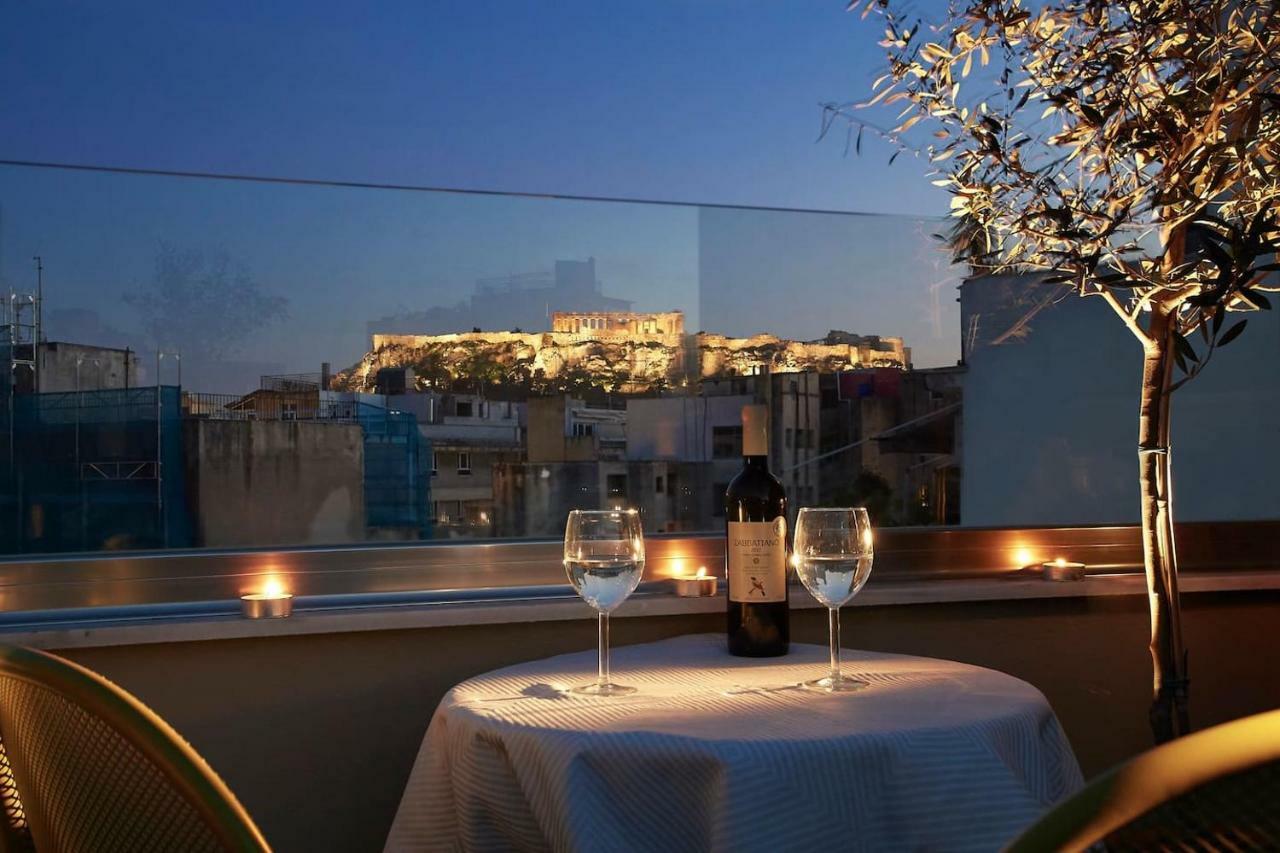 Spacious Suite W. Huge Balcony + Acropolis View Ateny Zewnętrze zdjęcie
