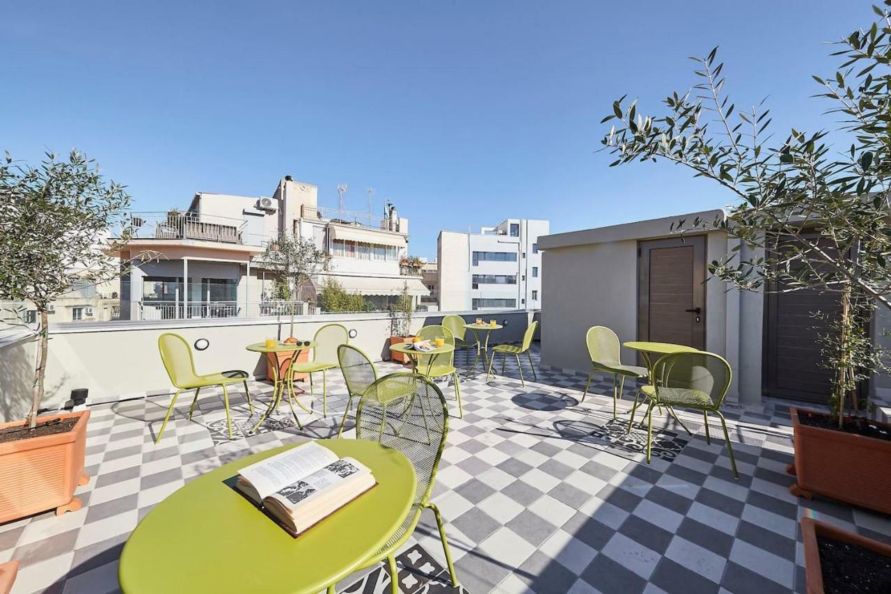 Spacious Suite W. Huge Balcony + Acropolis View Ateny Zewnętrze zdjęcie