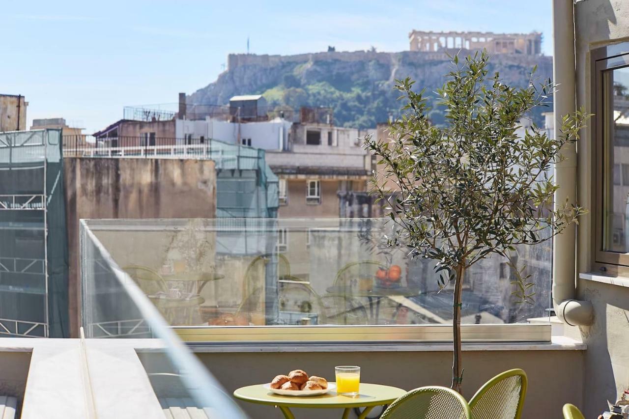 Spacious Suite W. Huge Balcony + Acropolis View Ateny Zewnętrze zdjęcie