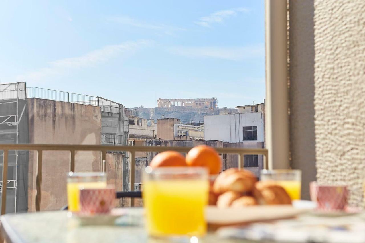Spacious Suite W. Huge Balcony + Acropolis View Ateny Zewnętrze zdjęcie